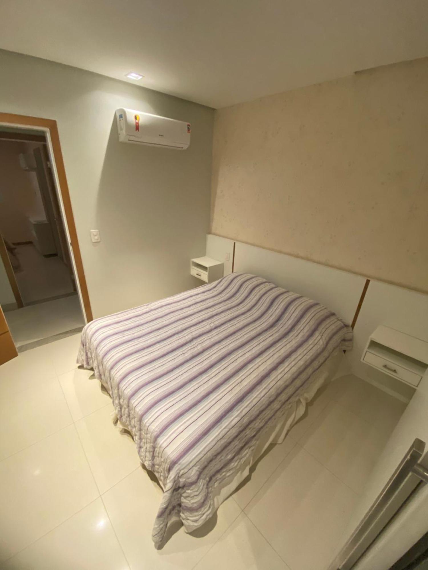 Apt 3Q Luxo Com Ar E Jacuzzi Na Beira Mar Guarapari Exterior foto